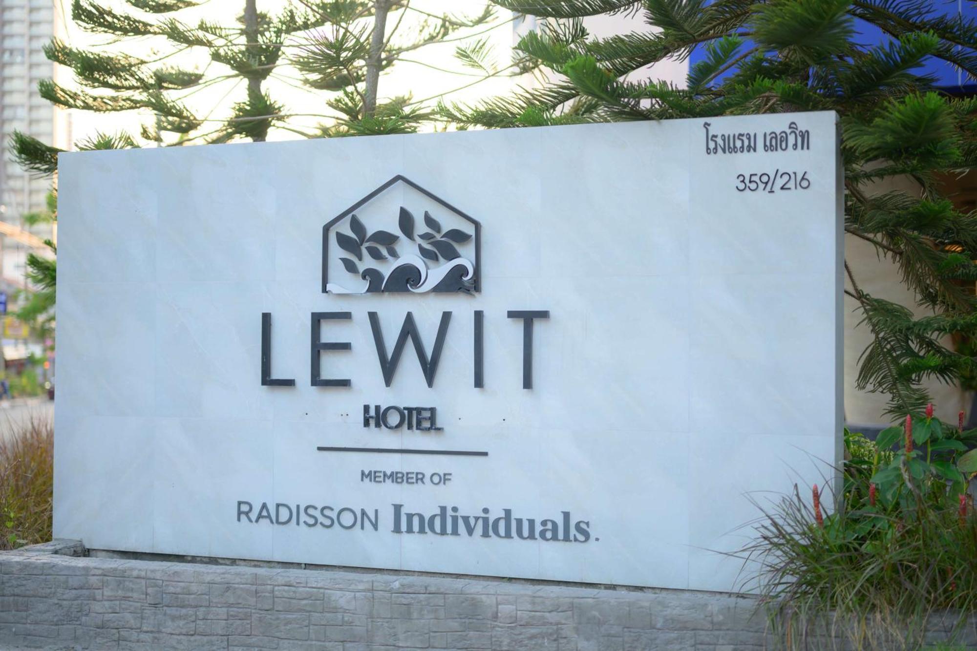 Lewit Hotel Pattaya, A Member Of Radisson Individuals Экстерьер фото